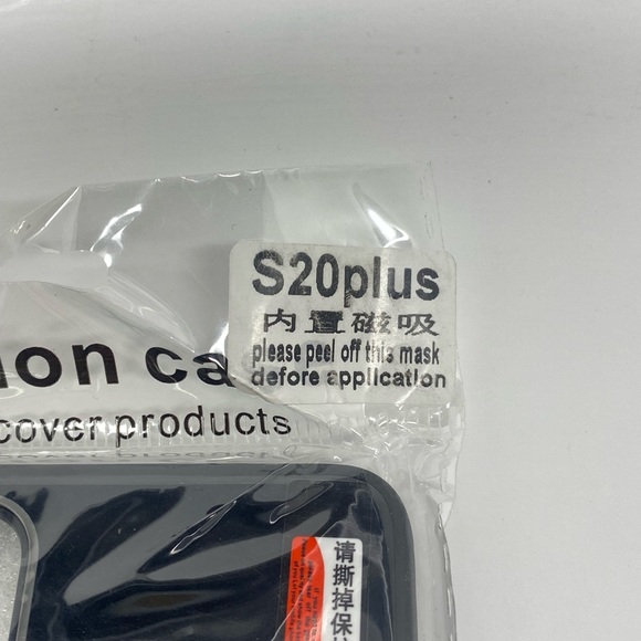 NEW FASHION CASES PHONE CASE FOR SAMSUNG GALAXY S20 PLUS ORANGE/BLACK - Picture 5 of 7